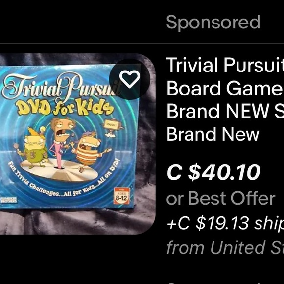 Trivia Pursuit DVD Board Game Kids / 2006 Park Brothers / New Sealed - Picture 7 of 7